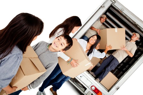 Removal team planning a flat move in Westminster