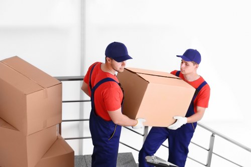 Office relocation support with a man and van service in Westminster