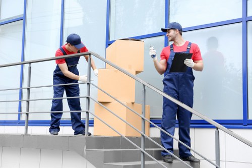 Professional Westminster man and van service handling boxes and furniture