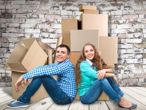 Moving van ready for urgent removals in Westminster