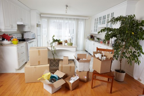Business office move in Westminster with organized packing and relocation support